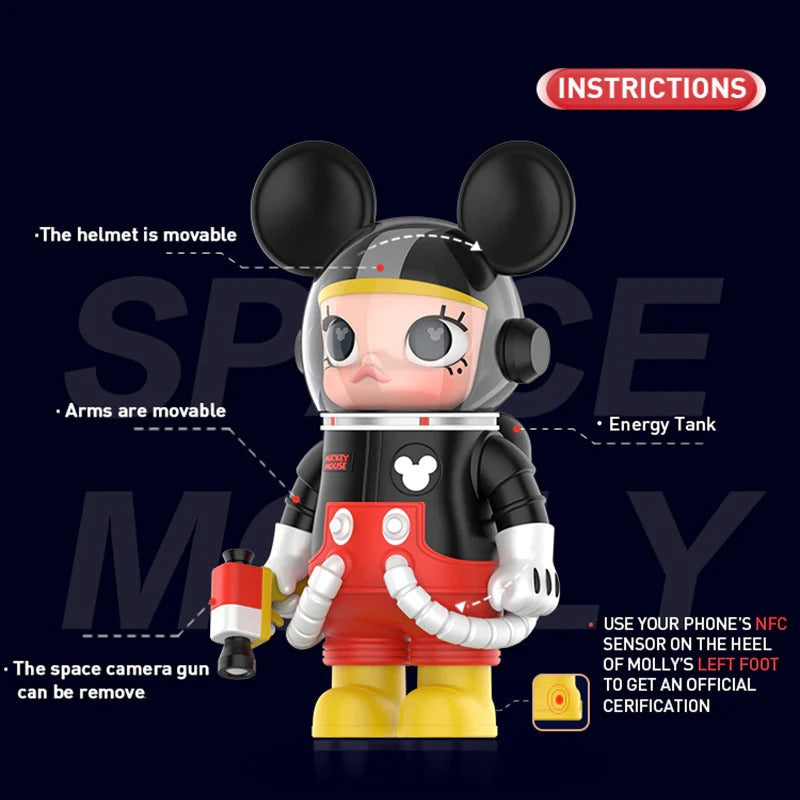 POP MART MEGA Space Molly 1000% Mickey & Minnie – POP MART New Zealand